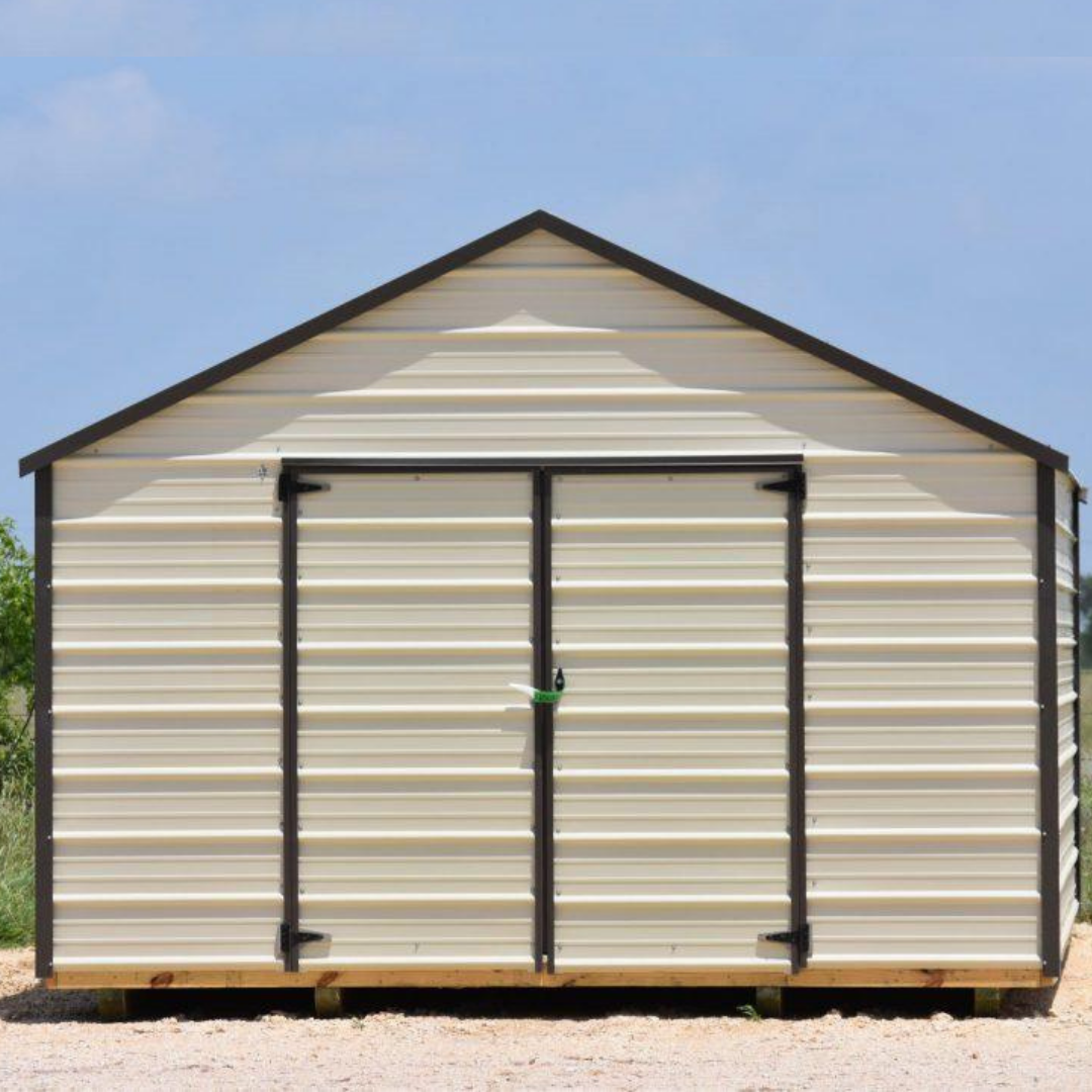 Dersken_best_value_metal - The Garden Post Sheds Derksen Best Value Metal Building