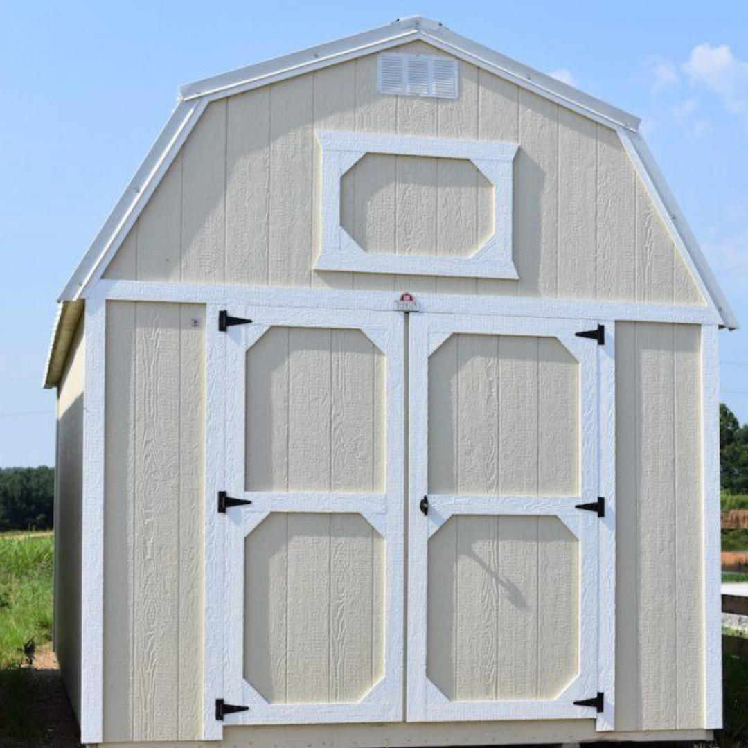 TGPS_lofted_Barn - The Garden Post Sheds Derksen Lofted Barn